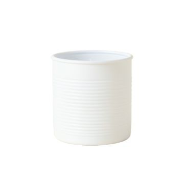 Pine Arc Empty Candle Holder - White