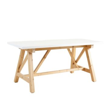 Dune Bluff Empty Workshop Workbench - White