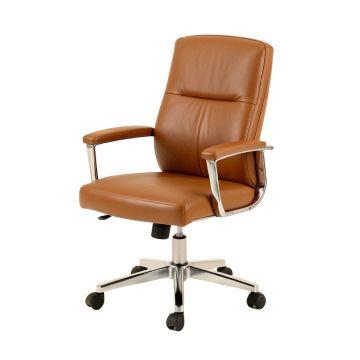 Hortencia Genuine Leather Conference Chair
