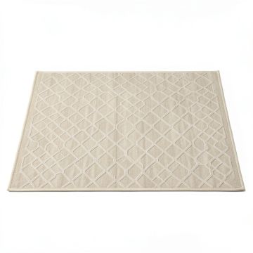 Alder Branch Rectangular Outdoor Rug - Beige (synthetic illustration; no displayed measurements)