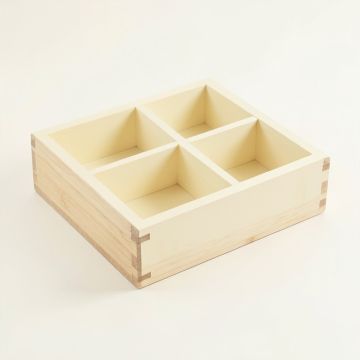 Brook Bend Empty Pantry Drawer Organizer Insert - Cream (synthetic illustration; no displayed measurements)