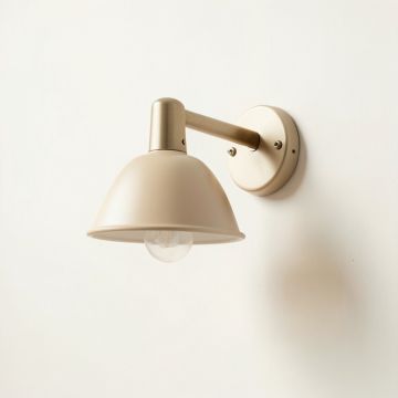 Birch Bluff Wall Sconce Mounted On A Plain Wall - Beige (synthetic illustration; no displayed measurements)