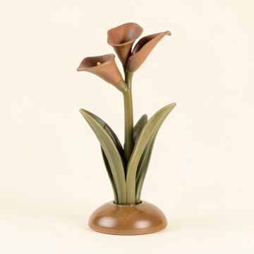 Gunnell Calla Lily Tree Ceramic Sculpture (synthetic illustration; no displayed measurements)