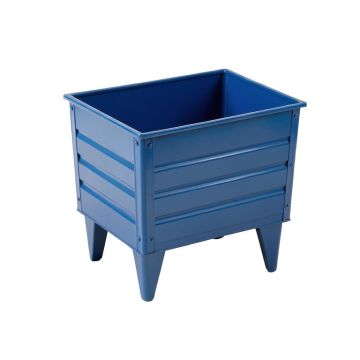 Moss Brook Empty Raised Planter - Blue