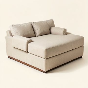 Pepperell 81 '' Linen Square Arm Sofa Bed (synthetic illustration; no displayed measurements)