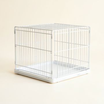 Harbor Crossing Empty Furniture-Style Pet Crate - White (synthetic illustration; no displayed measurements)