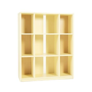 Brook Edge Freestanding Bookcase - Ivory