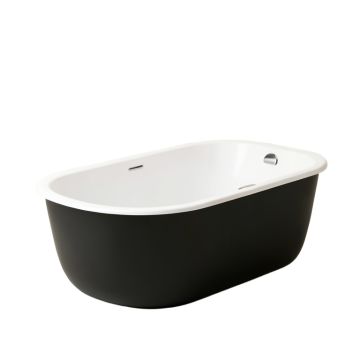 Mermaid 60 '' X 30 '' Freestanding Soaking Acrylic Bathtub