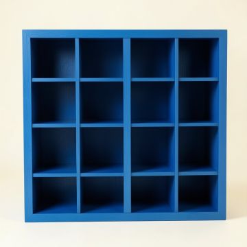 Wren Branch Empty Mug-Storage Cabinet Insert - Blue (synthetic illustration; no displayed measurements)