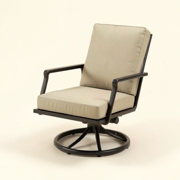 Brice Rocking Swivel Patio Chair With Cushions (synthetic illustration; no displayed measurements)