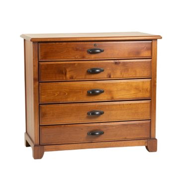 Erwan 5 Drawer Standard Dresser/Chest