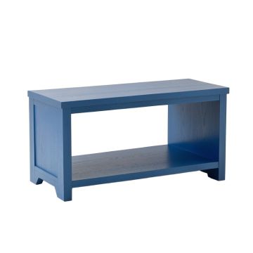 Cliff Crest Indoor Bench - Blue