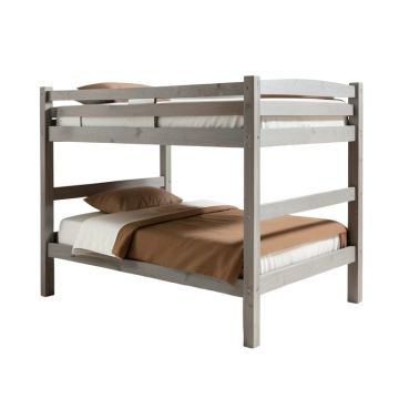 Burkley Full Over Full Solid Wood Standard Bunk Bed