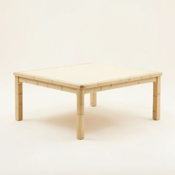 Reed Edge Coffee Table - Cream (synthetic illustration; no displayed measurements)