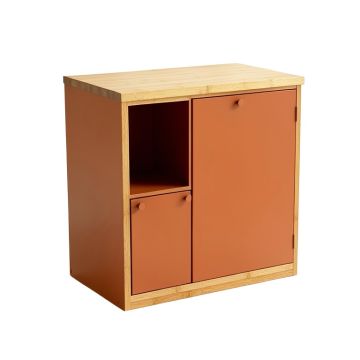 Cedar Canyon Freestanding Laundry Folding Counter - Terracotta
