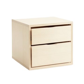 Elm Bend Small-Parts Storage Drawer Cabinet - Ivory