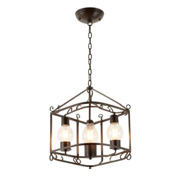 Aadhya 3 - Light Lantern Cylinder Chandelier