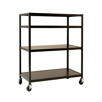 River Bridge Empty Rolling Workshop Cart - Black