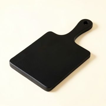 Linden Arc Cutting Board - Black (synthetic illustration; no displayed measurements)