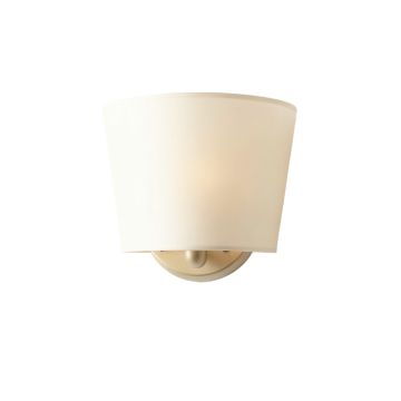 Glen Bridge Wall Sconce Mounted On A Plain Wall - Ivory