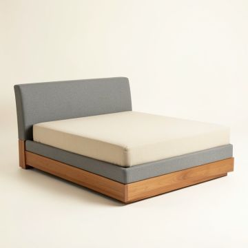 Valle Upholstered Low Profile Platform Bed (synthetic illustration; no displayed measurements)