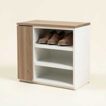 Three Row 15 Pair Shoe Storage Cabinet (synthetic illustration; no displayed measurements)