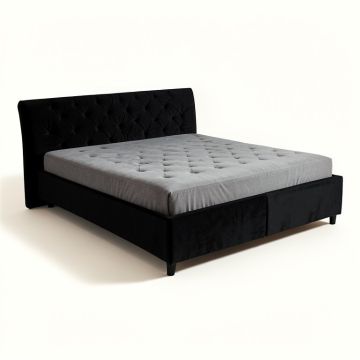 Colbourne Tufted Upholstered Low Profile Standard Bed (synthetic illustration; no displayed measurements)