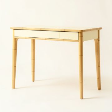 Meadow Crest Writing Desk - Cream (synthetic illustration; no displayed measurements)