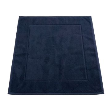 Lake Bridge Bath Mat - Navy
