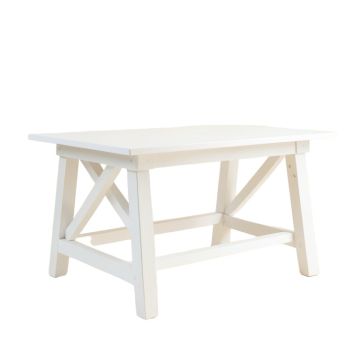 Juniper Crossing Empty Workshop Workbench - White