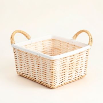 Laurel Brook Empty Storage Basket - White (synthetic illustration; no displayed measurements)