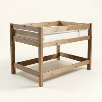 Purdy Hill Modern Farmhouse Twin Low Loft Bed (synthetic illustration; no displayed measurements)