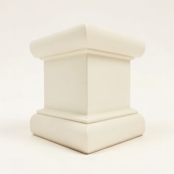 Gaige 24 3/4 '' H X 14 3/8 '' W X 2 1/2 '' D Large Pedestal Base (synthetic illustration; no displayed measurements)