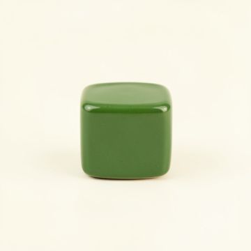 Cove Bend Cabinet Knob Without Packaging - Green (synthetic illustration; no displayed measurements)