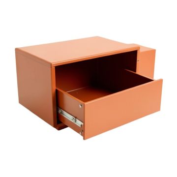 Oak Canyon Under-Desk Drawer Unit - Terracotta (synthetic illustration; no displayed measurements)