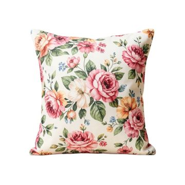 Floral Throw Pillow
