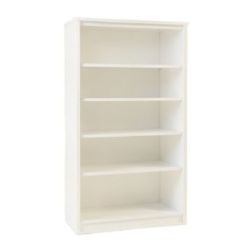 Aspen Crest Freestanding Bookcase - White
