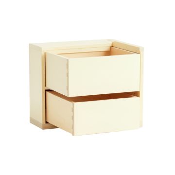 River Canyon Small-Parts Storage Drawer Cabinet - Ivory