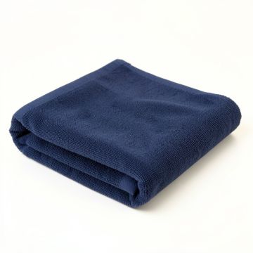 Linden Canyon Bath Towel - Navy (synthetic illustration; no displayed measurements)
