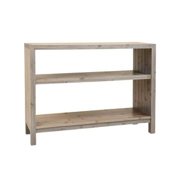 Moss Arc Low Bookcase - Gray