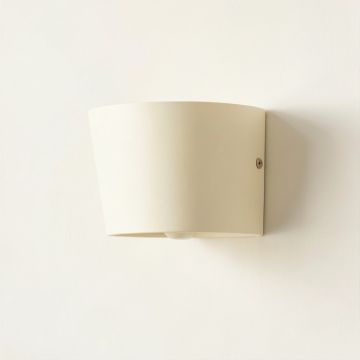 Maple Branch Wall Sconce Mounted On A Plain Wall - Cream (synthetic illustration; no displayed measurements)