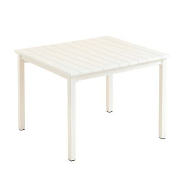 Cove Brook Patio Table - White