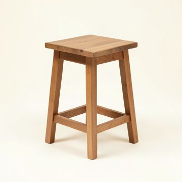 Funkhouser Solid Wood Bar & Counter Stool (synthetic illustration; no displayed measurements)