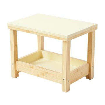 Elm Branch Empty Coffee-Station Organizer - Cream