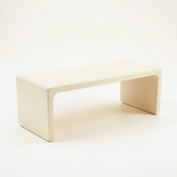 Aspen Crossing Indoor Bench - Cream (synthetic illustration; no displayed measurements)