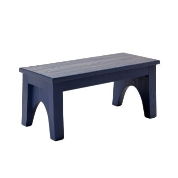Shore Brook Indoor Bench - Navy (synthetic illustration; no displayed measurements)