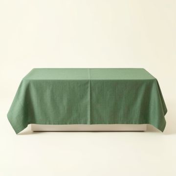 Hazel Canyon Flat Bed Sheet - Green (synthetic illustration; no displayed measurements)