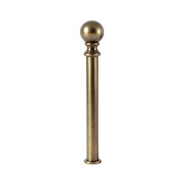 Yeldell Adjustable 0.63 '' Single Curtain Rod