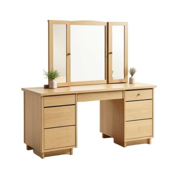 Marane Oak Vanity Set