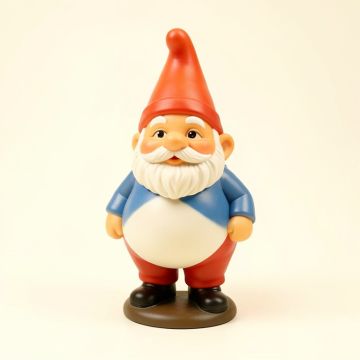 Malaysia Solar Powered Sleepy Gnome Statue (synthetic illustration; no displayed measurements)